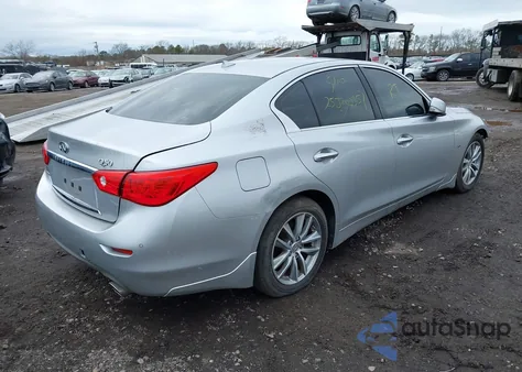 2017 Infiniti Q50 3.0T Premium from USA, damaged, VIN JN1EV7AR7HM841348